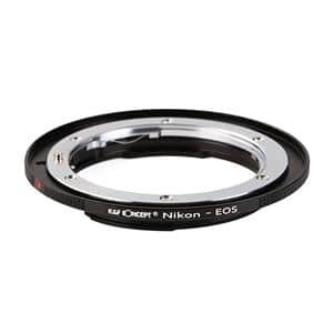 K&F Concept (ケーアンドエフ・コンセプト) マウントアダプター ニコンFレンズ/キヤノンEFボディ用  KF-NFEF メイン
