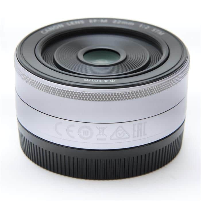 中古美品】Canon レンズ EF-M 22mm F2 STM