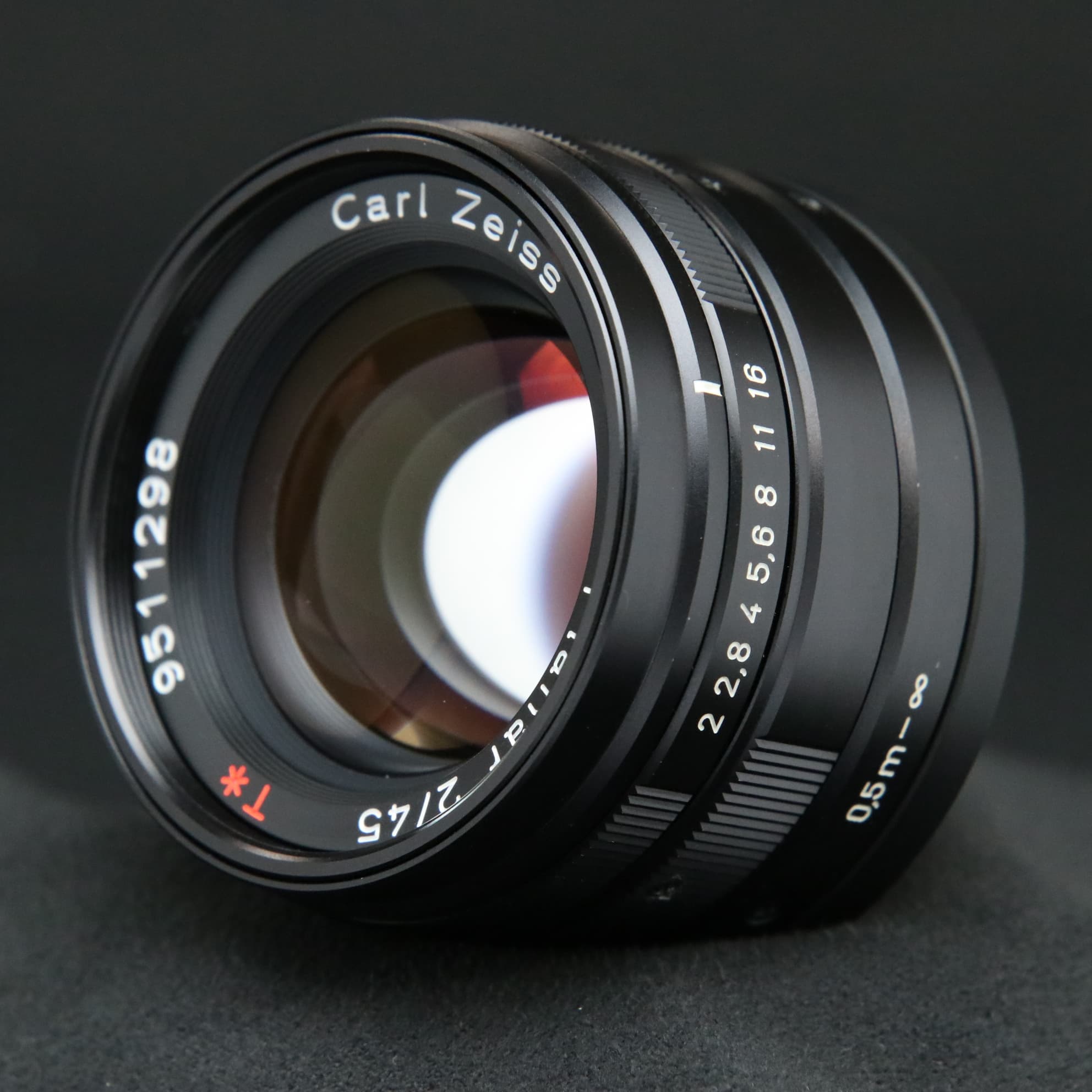 中古)CONTAX (コンタックス) Planar T*45mm F2 (G) ブラック（商品ID