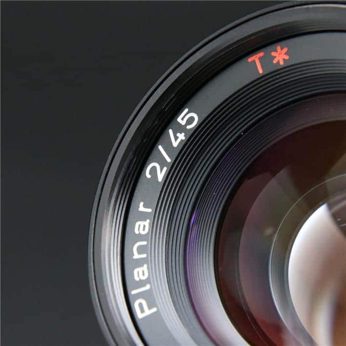 中古)CONTAX (コンタックス) Planar T*45mm F2 (G) ブラック（商品ID