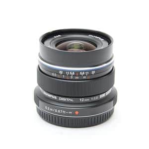 新品)OLYMPUS (オリンパス) M.ZUIKO DIGITAL ED 12mm F2.0 ブラック
