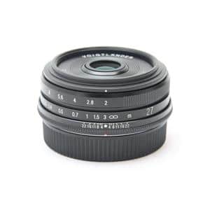 Voigtlander (フォクトレンダー) ULTRON 27mm F2 X-mount（フジフイルムX用） ブラック メイン