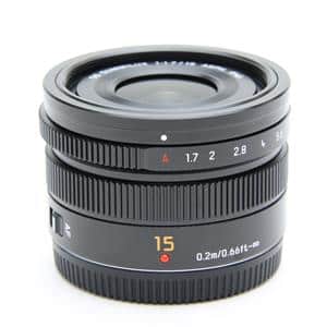 新品)Panasonic (パナソニック) LEICA DG SUMMILUX 15mm F1.7 ASPH. H