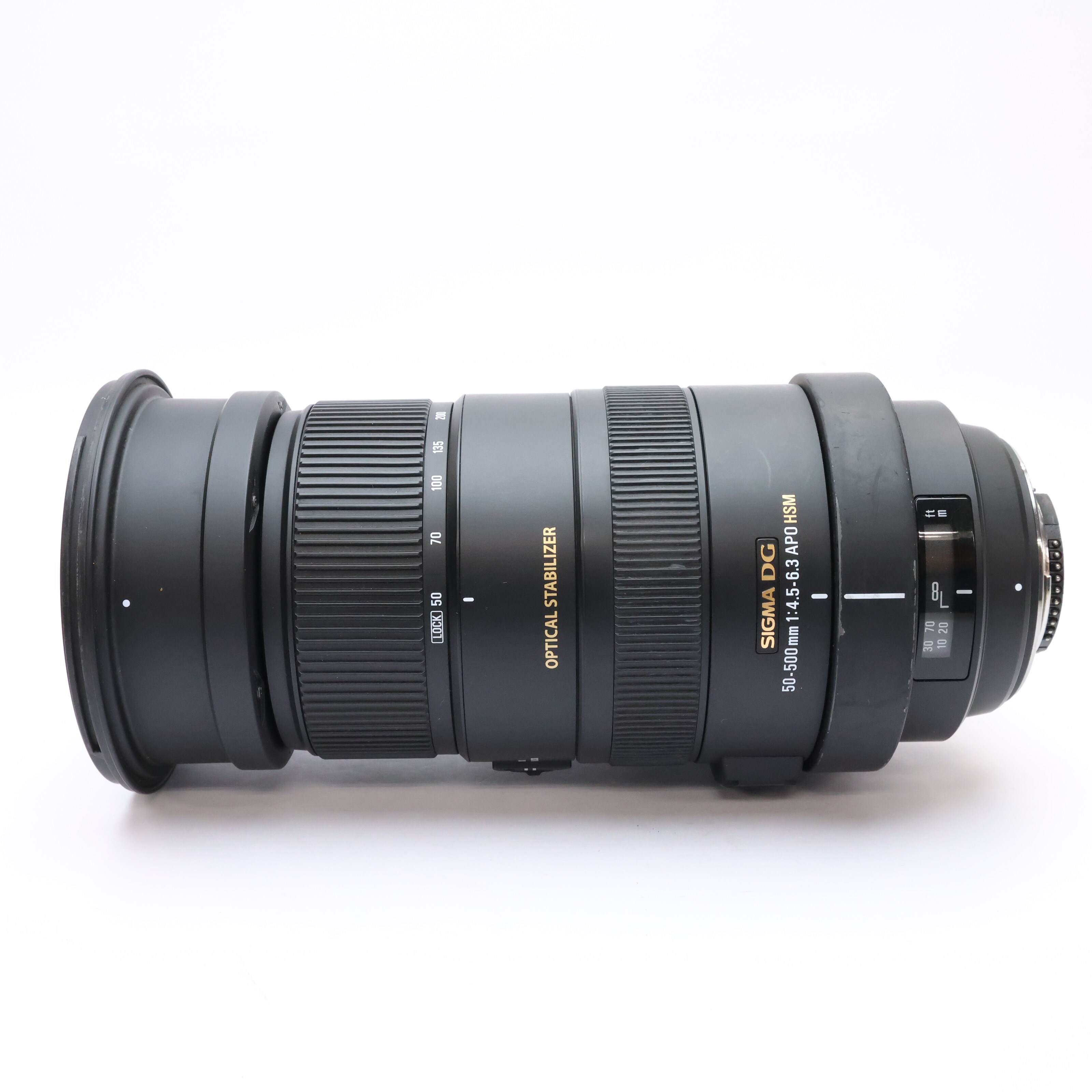 中古)SIGMA (シグマ) APO 50-500mm F4.5-6.3 DG OS HSM (ニコンF用 