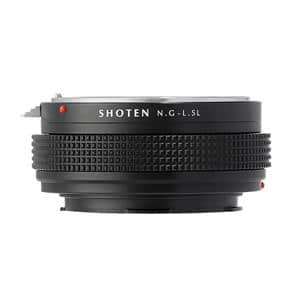 SHOTEN（ショウテン） マウントアダプター ニコンF (G) レンズ/ライカSL・TLボディ用 絞りリング付き NFG-LSL メイン
