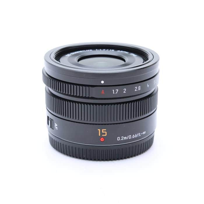 中古)Panasonic (パナソニック) LEICA DG SUMMILUX 15mm F1.7 ASPH 