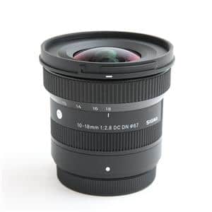 【極美品】SIGMA 10-18mm F2.8 Xマウント用　FUJIFILM 10-18mm F2.8 DC DN | Contemporary / 富士フイルムXマウント用