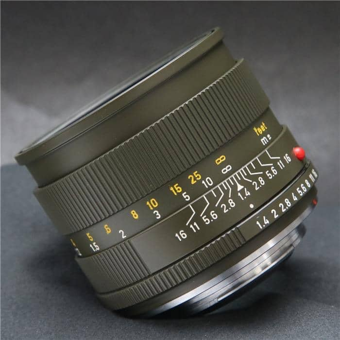 (中古)Leica (ライカ) ズミルックス R50mm F1.4 (3-CAM)　オリーブ  サファリ（商品ID：3717016186778）詳細ページ | デジタルカメラ、ミラーレスカメラ、交換レンズの総合サイト｜マップカメラ