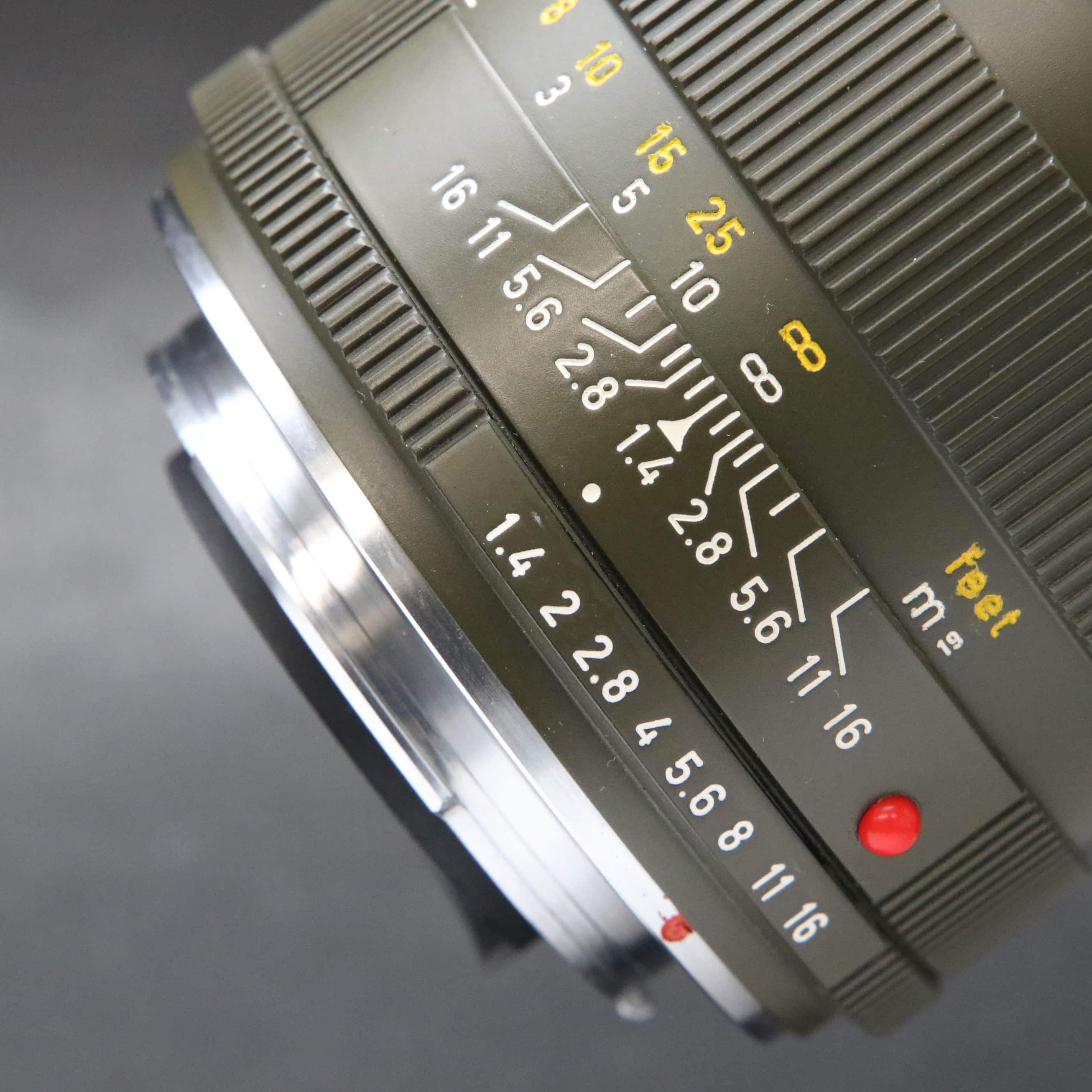 中古)Leica (ライカ) ズミルックス R50mm F1.4 (3-CAM) オリーブ