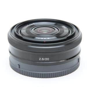 ソニー SONY SEL20F28 E 20mm F2.8 Sony E 20mm f/2.8 Lens for Sony E, Black SEL20F28B - Adorama