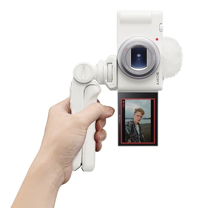 SONY ZV-1デジタルビデオカメラVLOGCAMシューティンググリップ付