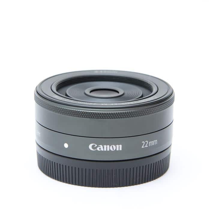 Canon - キヤノン　CANON カメラレンズ EF-M22mm F2 STM ブラック 中古)Canon (キヤノン) EF-M22mm F2 STM ブラック（商品ID