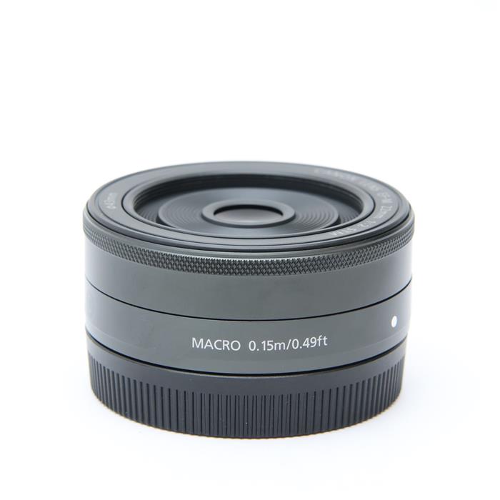 新品　未使用　高画質　軽量　CANON　キヤノンEF-M22mm F2 STM 中古)Canon (キヤノン) EF-M22mm F2 STM ブラック（商品ID