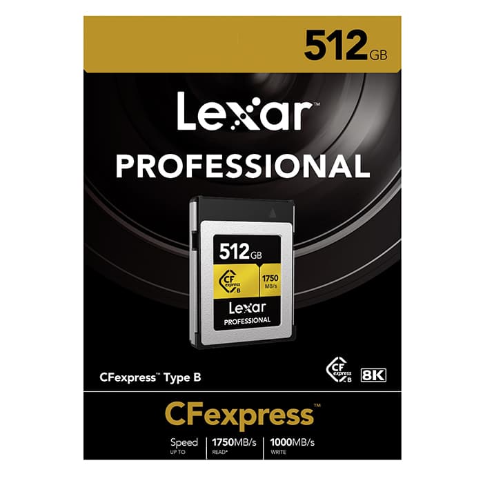 (新品)LEXAR (レキサー) CFexpress TypeB メモリーカード 512GB  LCXEXP0512G-RNENJ（商品ID：4895217904779）詳細ページ |  デジタルカメラ、ミラーレスカメラ、交換レンズの総合サイト｜マップカメラ