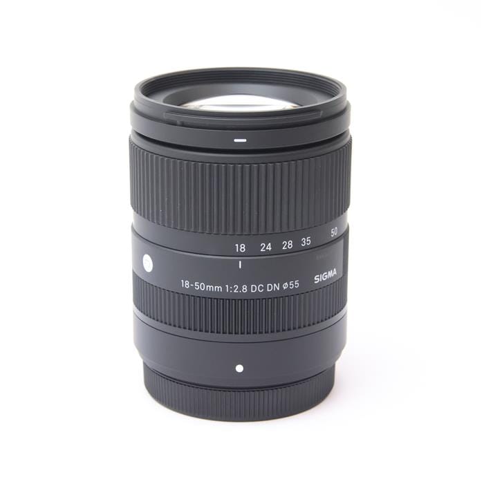 シグマ　18-50mm F2.8 中古 （フィルター2枚付） 中古)SIGMA (シグマ) C 18-50mm F2.8 DC DN (フジフイルムX用)（商品ID