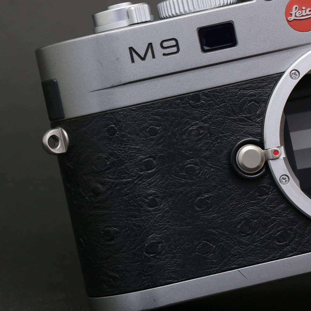 中古)Leica (ライカ) M9 スチールグレー オーストリッチ ブラック