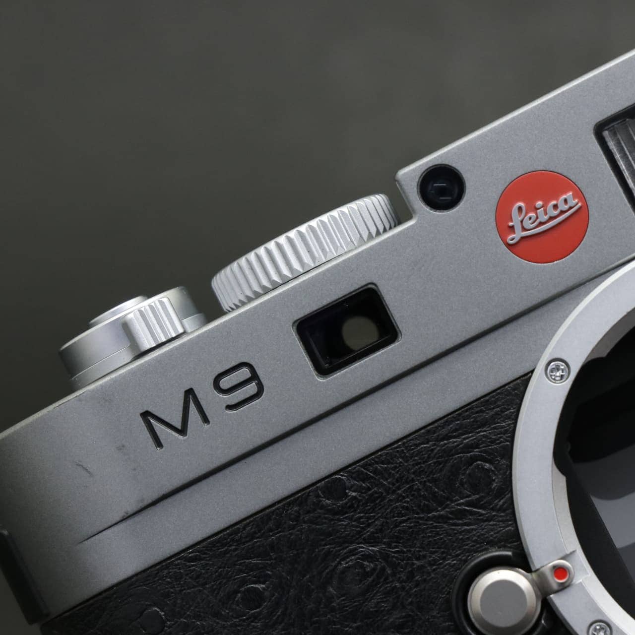 中古)Leica (ライカ) M9 スチールグレー オーストリッチ ブラック