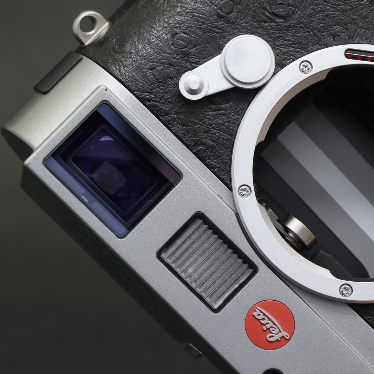 中古)Leica (ライカ) M9 スチールグレー オーストリッチ ブラック