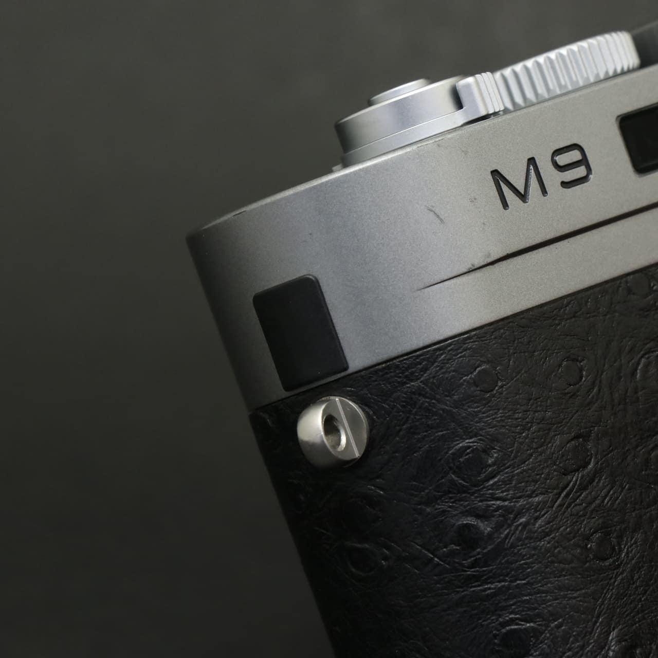 中古)Leica (ライカ) M9 スチールグレー オーストリッチ ブラック