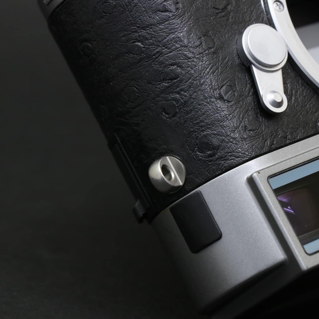 中古)Leica (ライカ) M9 スチールグレー オーストリッチ ブラック 