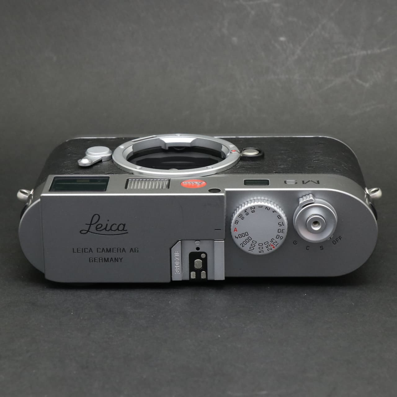 中古)Leica (ライカ) M9 スチールグレー オーストリッチ ブラック