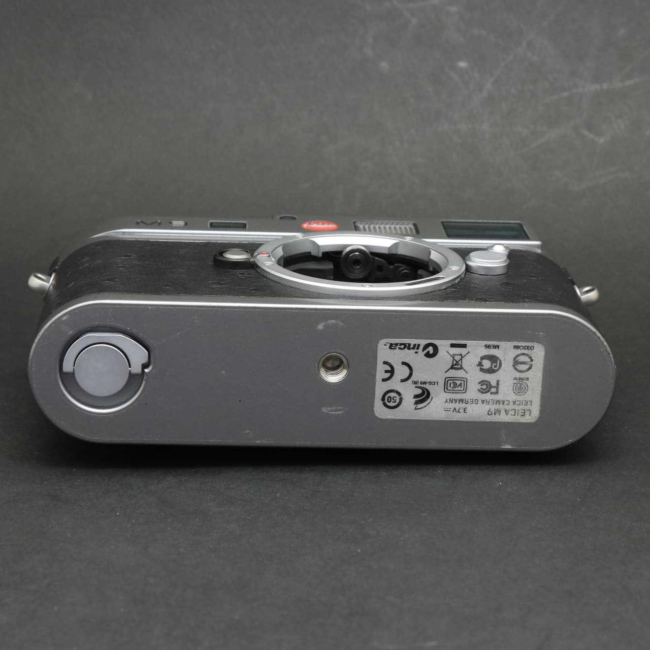 中古)Leica (ライカ) M9 スチールグレー オーストリッチ ブラック