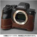 LIM'S（リムズ） 本革カメラハーフケース SONY α7IV用 SY-A7M4DBR ブラウン