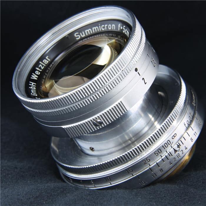 ズミクロン L50mm F2 (沈胴) トリウムレンズ