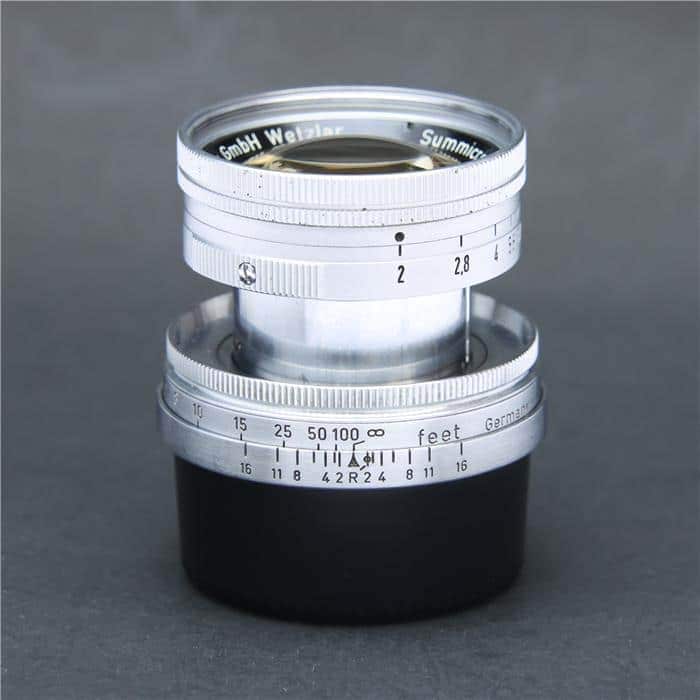 ズミクロン L50mm F2 (沈胴) トリウムレンズ