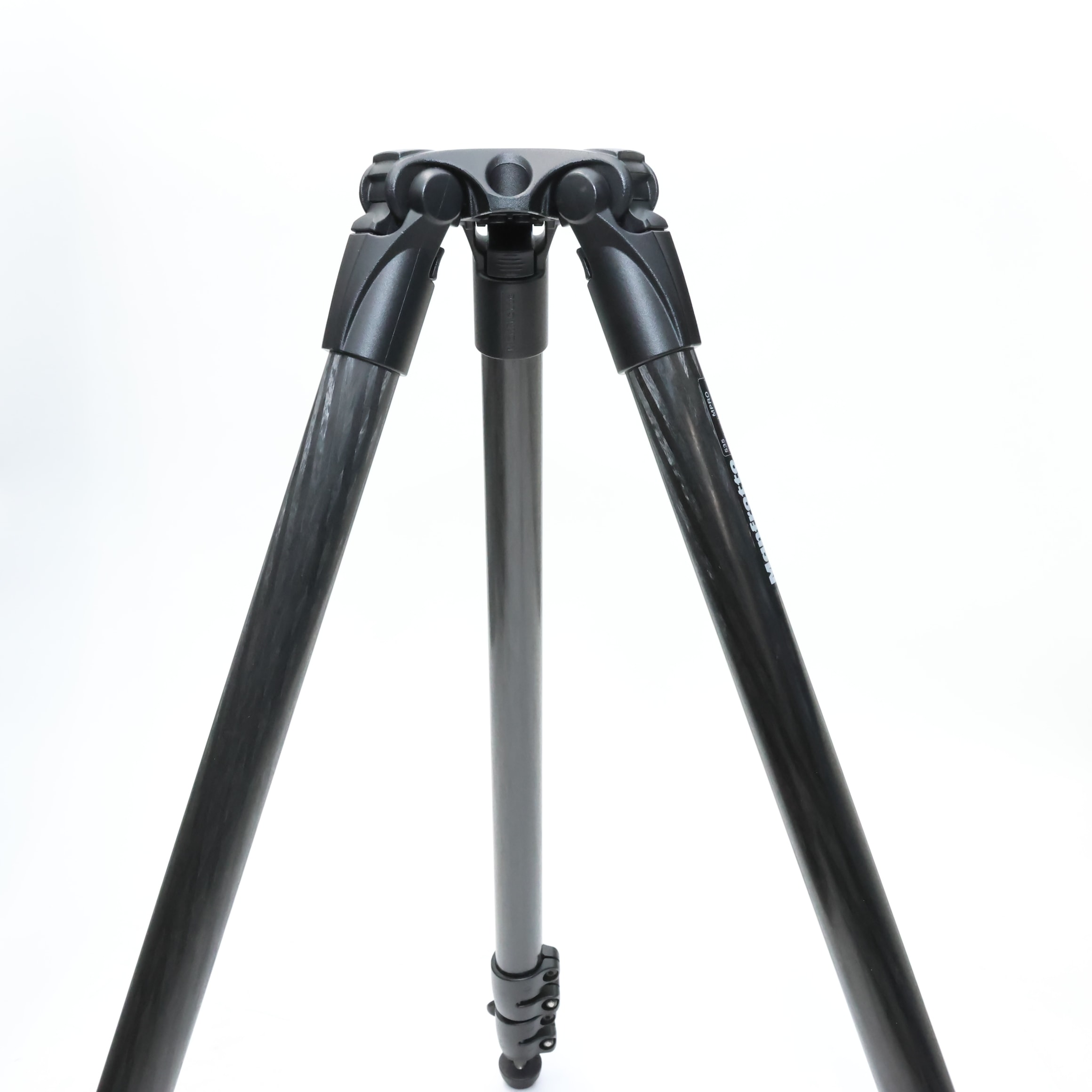 中古)Manfrotto (マンフロット) MPRO カーボンファイバー3段ビデオ三脚