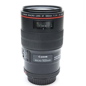 新品)Canon (キヤノン) EF100mm F2.8Lマクロ IS USM（商品ID