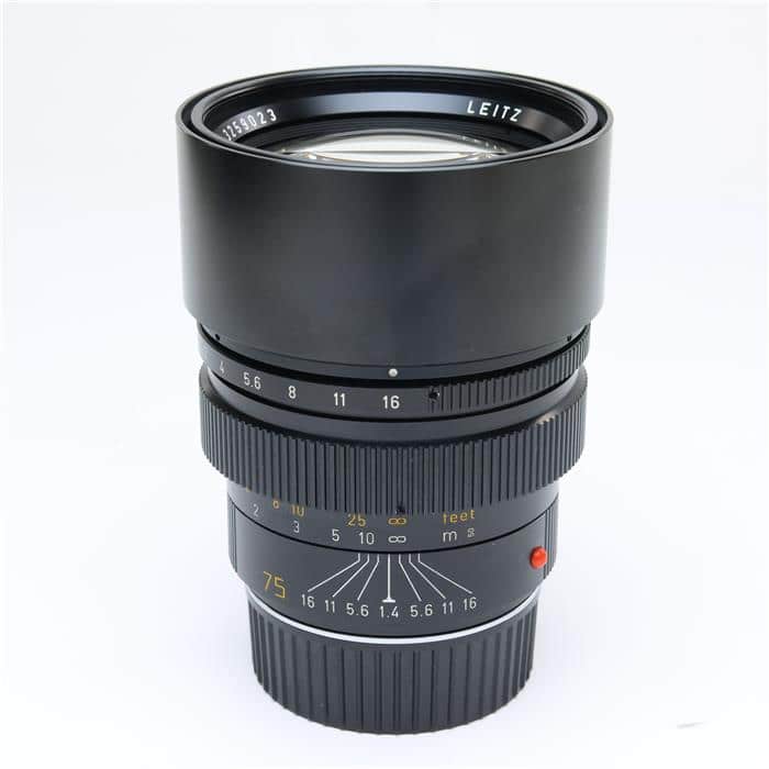 ズミルックス M75mm F1.4 レンズフード組込