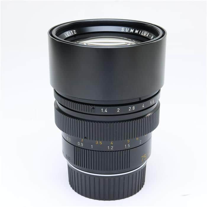 ズミルックス M75mm F1.4 レンズフード組込