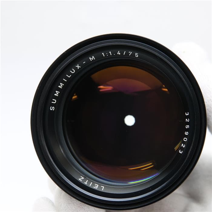 ズミルックス M75mm F1.4 レンズフード組込