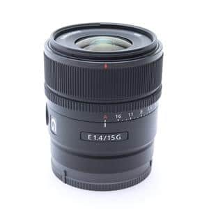 超美品 SONY E 15mm F1.4 G G Lens [新品]SONY ソニー E 15mm F1.4 SEL15F14G APS-C対応