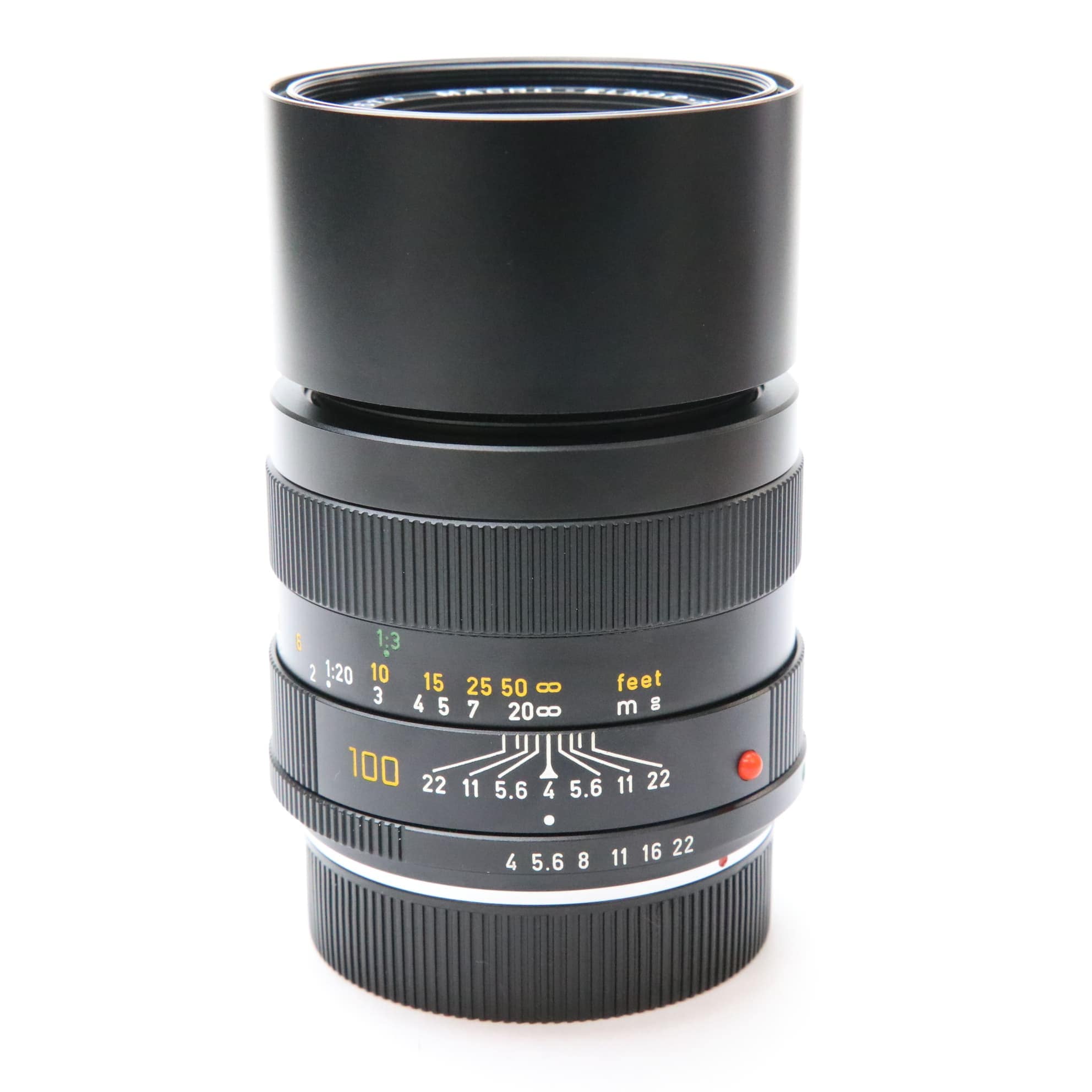 【中古】(ライカ) Leica MACRO-ELMAR 100/4 中古)Leica (ライカ) マクロエルマー R100mm F4 (3-CAM)（商品ID