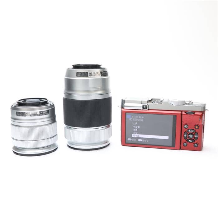 FUJI FILM X−A1 レッド ダブルレンズキット 富士フイルム FUJIFILM X
