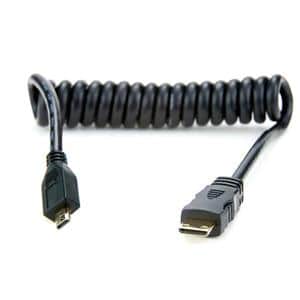 新品)ATOMOS (アトモス) 1 x coiled micro HDMI to full HDMI