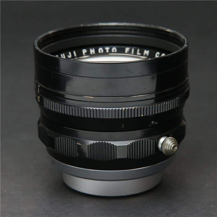 FUJI　50mmf2 美品 中古)FUJIFILM (フジフイルム) FUJINON (L) 50mm F1.2 (黒鏡筒