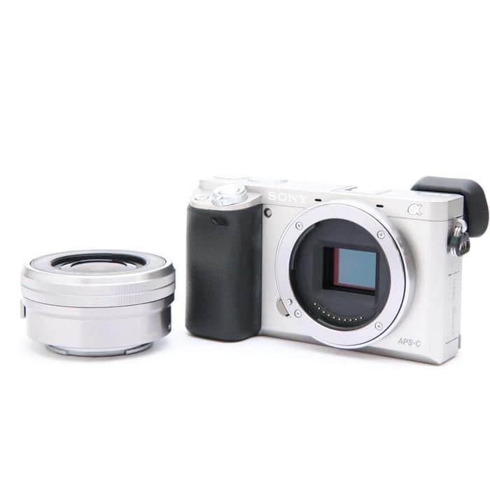 (中古)SONY (ソニー) α6000パワーズームレンズキット ILCE-6000L S シルバー（商品ID：3717015970798）詳細ページ  | デジタルカメラ、ミラーレスカメラ、交換レンズの総合サイト｜マップカメラ