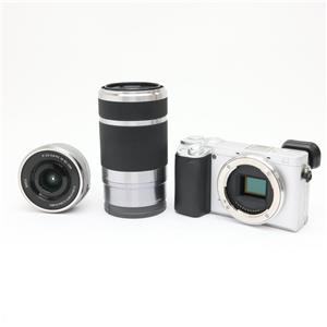 SONY α6400 ダブルズームレンズキット ILCE-6400Y シルバー」の商品