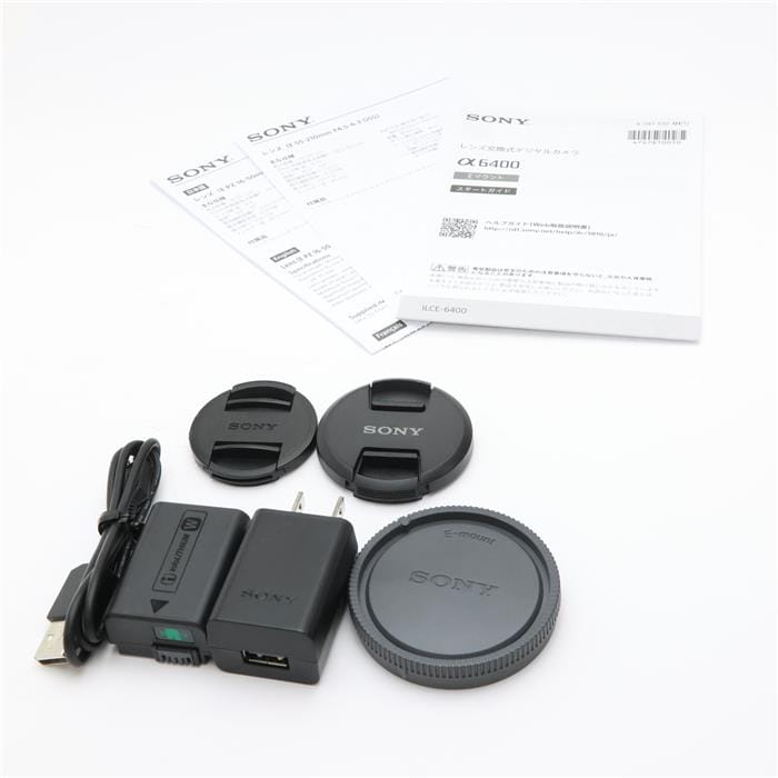 中古)SONY (ソニー) α6400 ダブルズームレンズキット ILCE-6400Y 