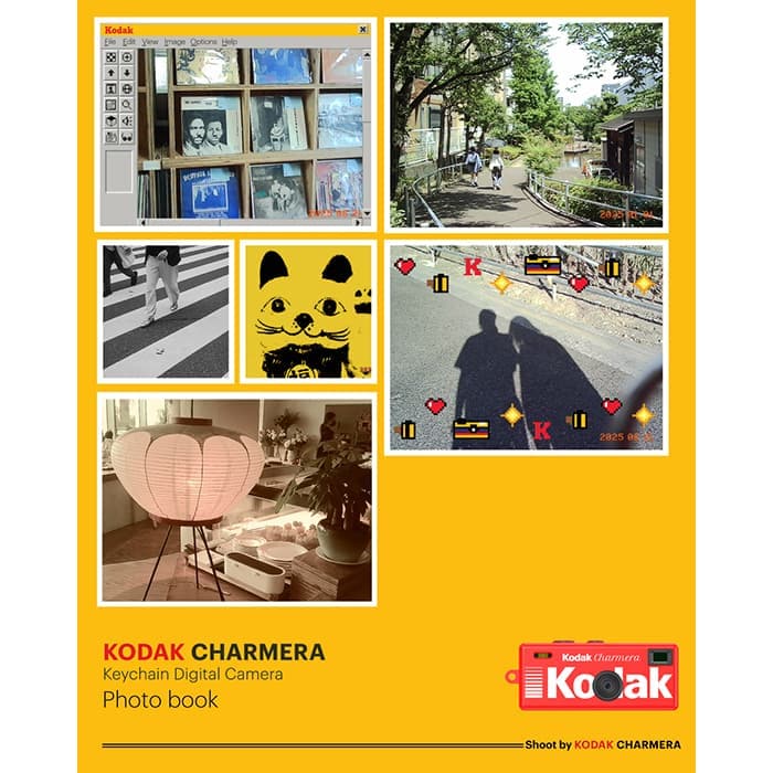 新品)Kodak (コダック) CHARMERA キーチェーン デジタルカメラ（商品ID