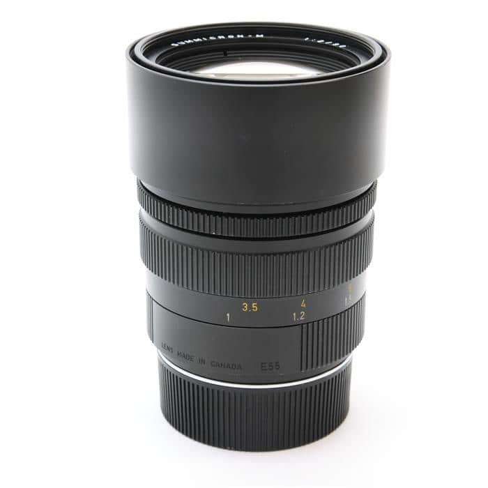 LEICA - 【中古】(ライカ) Leica ズミクロン M90/2 E48 フード組込 ブラッククローム LEICA - 【中古】(ライカ) Leica ズミクロン M90/2 E48 フード組