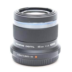 新品)OLYMPUS (オリンパス) M.ZUIKO DIGITAL 45mm F1.8 ブラック