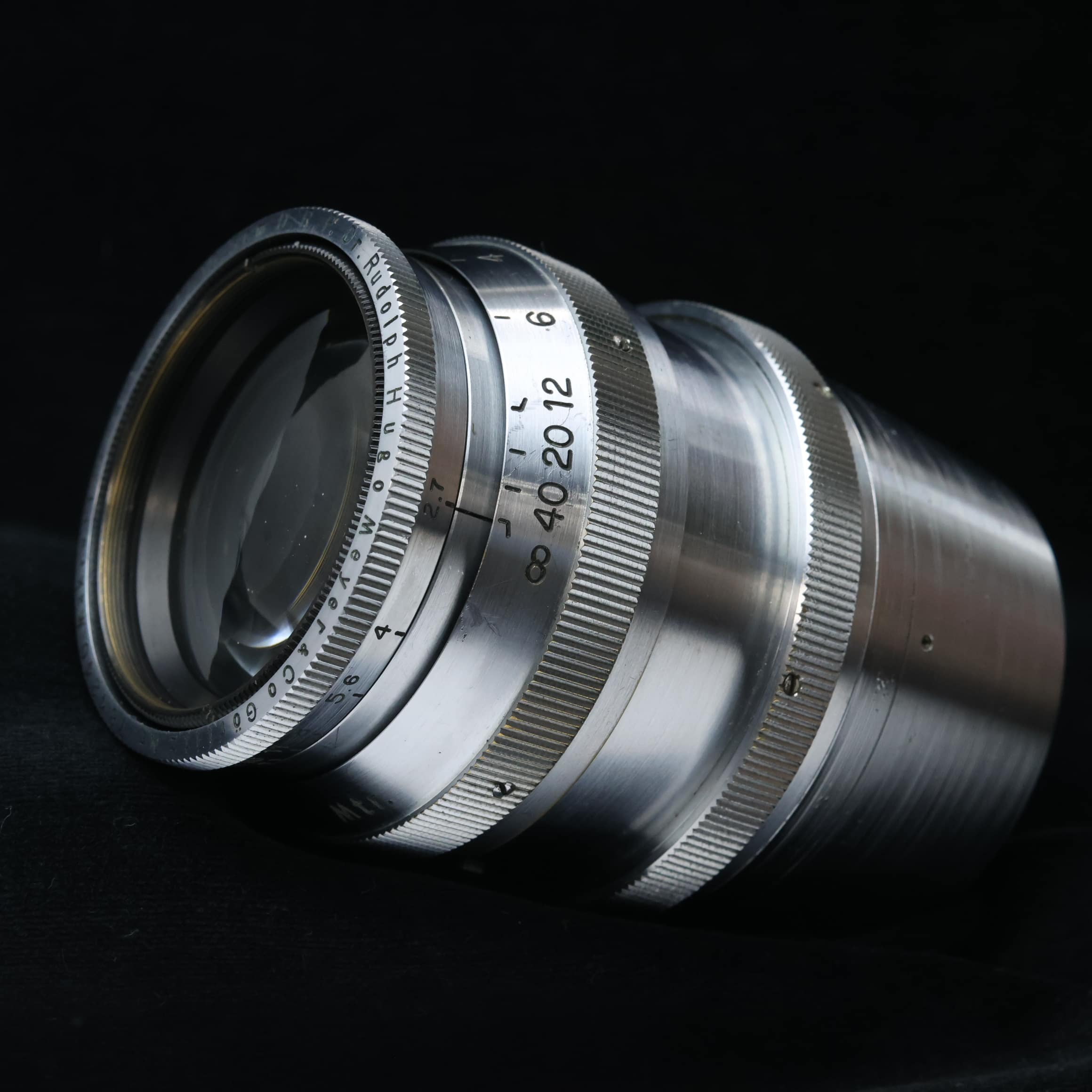 中古)Hugo Meyer (ヒューゴメイヤー) Makro Plasmat 10.5cm F2.7 (M42