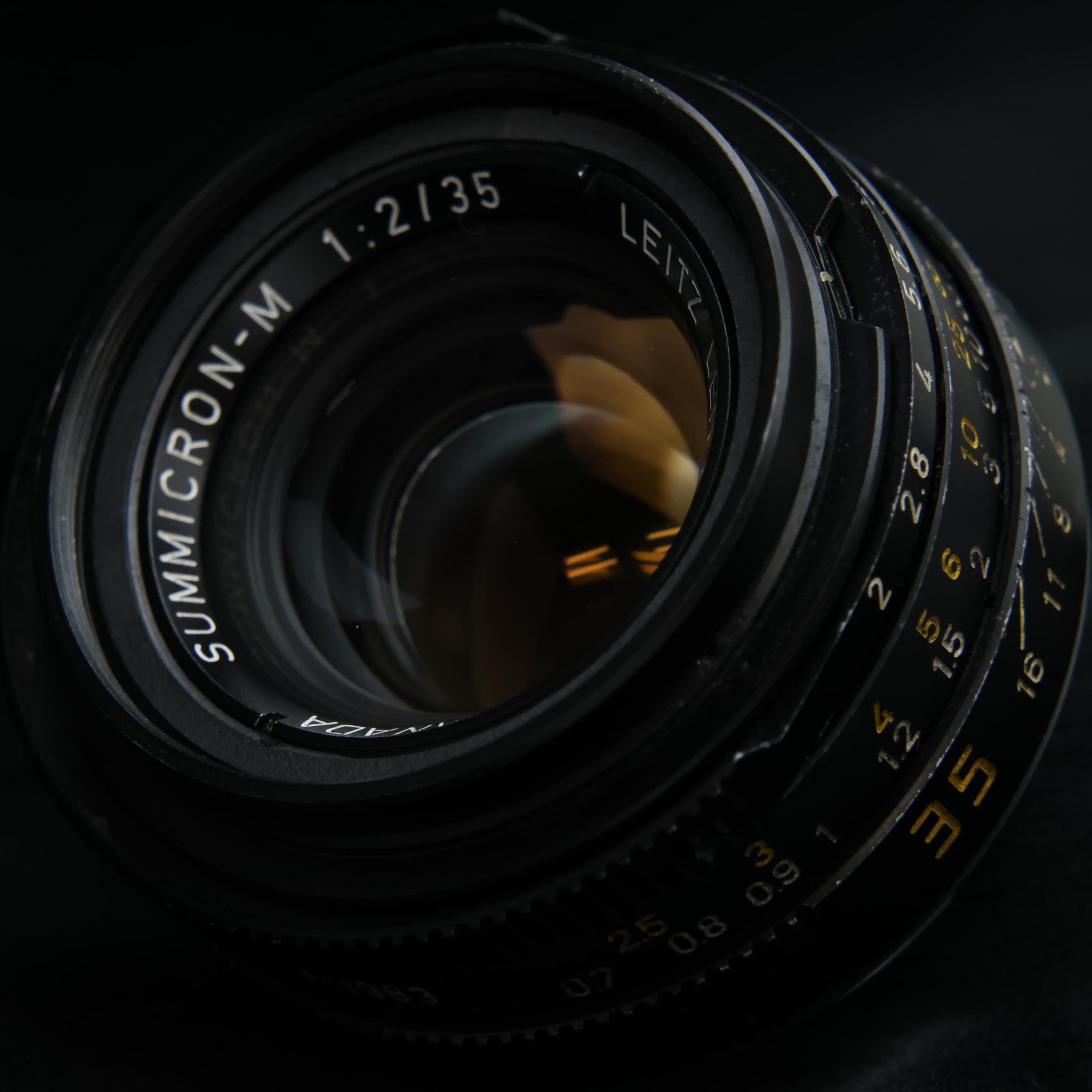 ライカ ズミクロンM35mm (7枚玉) 中古)Leica (ライカ) ズミクロン M35mm F2 7枚玉 70周年記念 ブラック