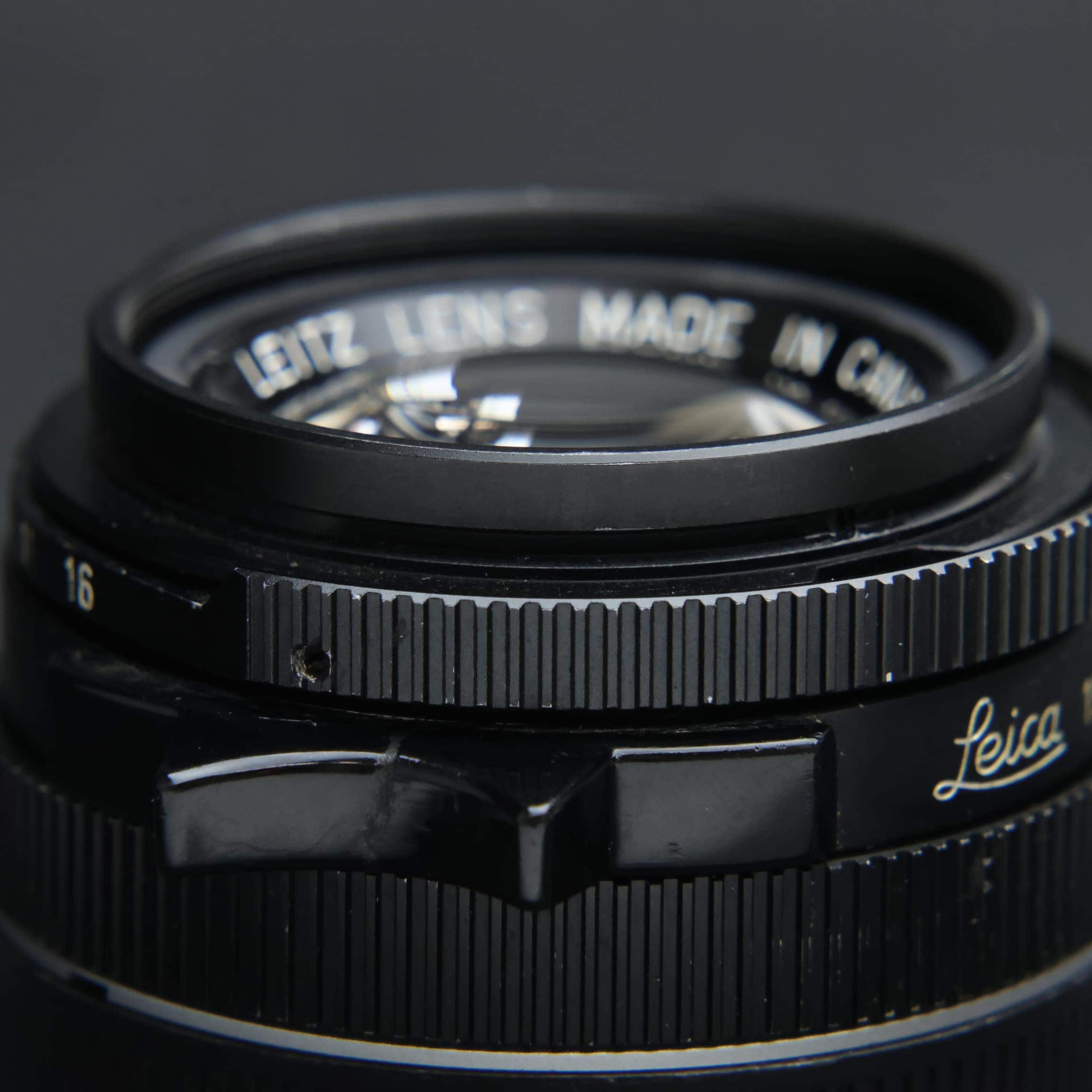 中古)Leica (ライカ) ズミクロン M35mm F2 7枚玉 70周年記念 ブラック
