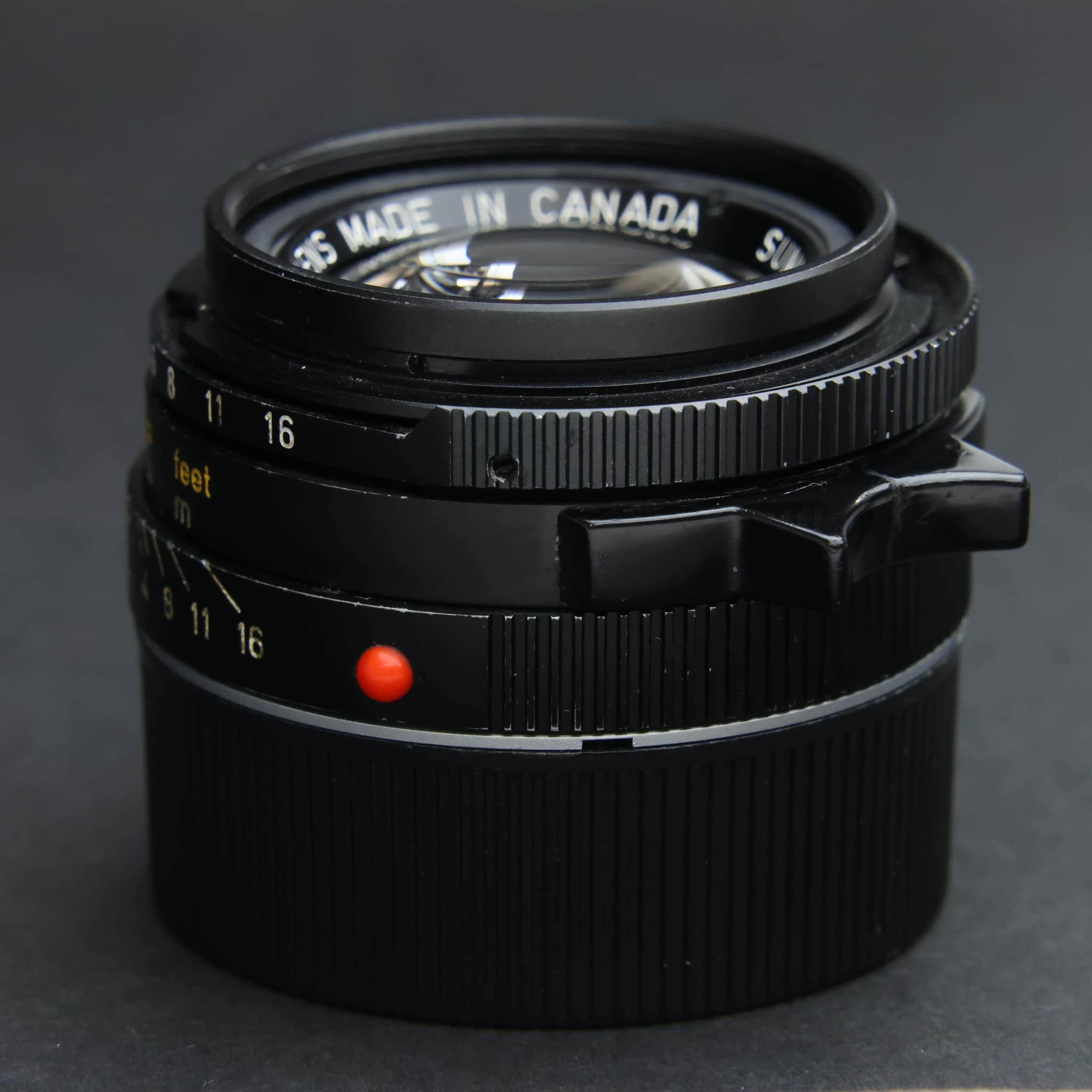 Leica ライカ ズミクロン35mm F2 (7枚玉) Leica ライカ ズミクロン35mm F2 (7枚玉) LEICA SUMMICRON-M f2/35mm