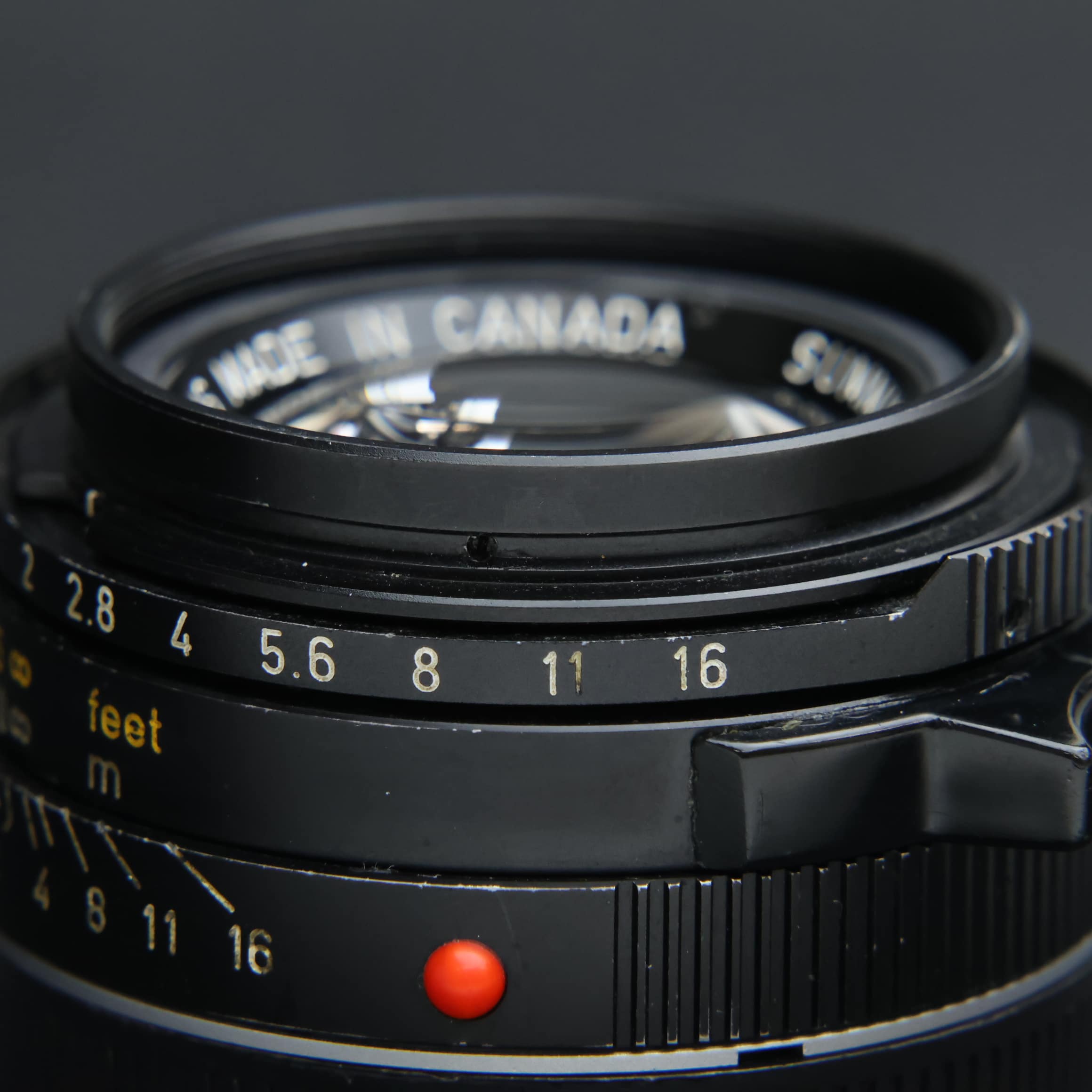 中古)Leica (ライカ) ズミクロン M35mm F2 7枚玉 70周年記念 ブラック
